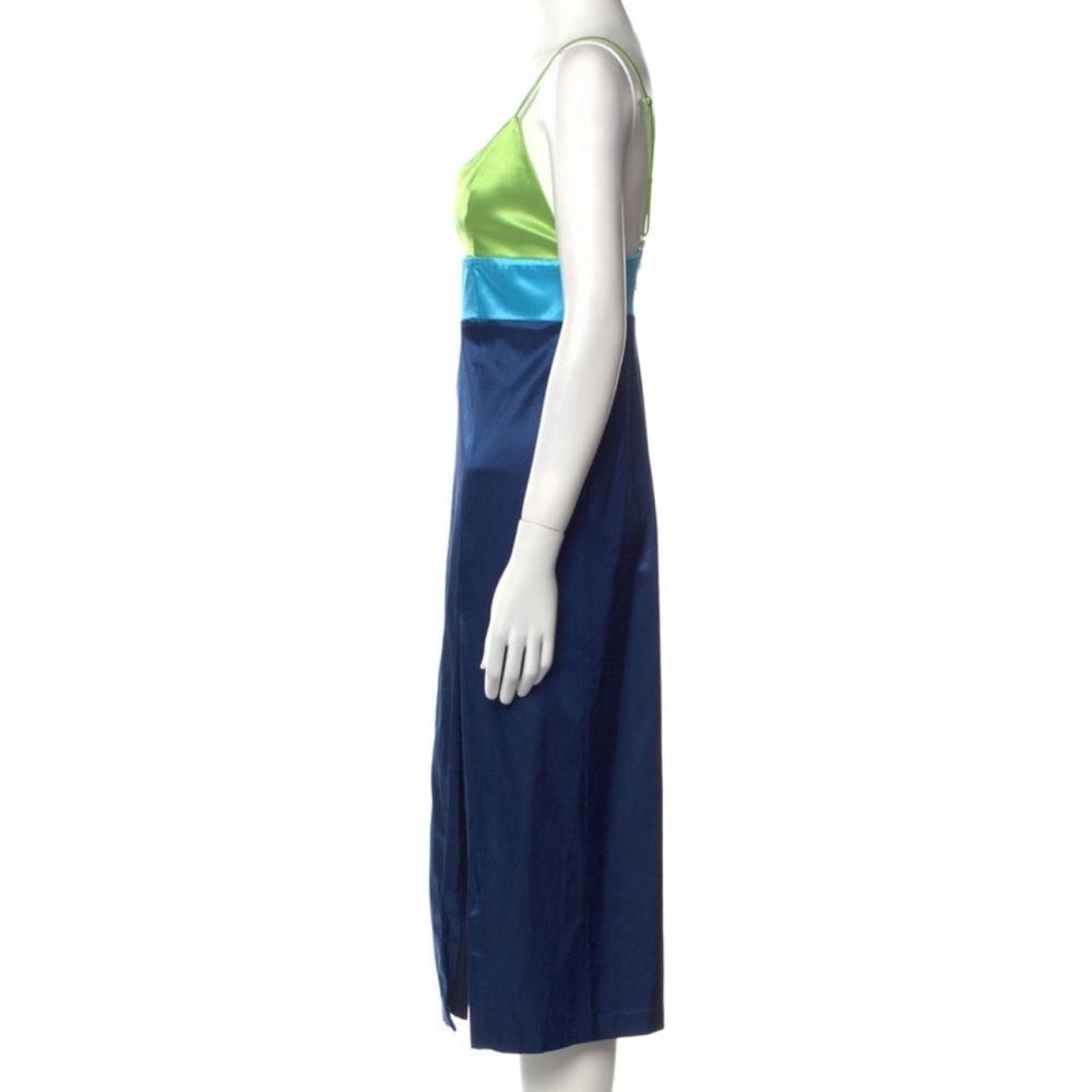 Staud Colorblock Slip Dress - Picture 4 of 4